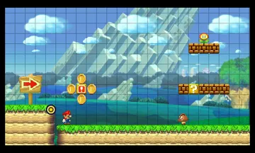 Super Mario Maker for Nintendo 3DS (Japan) screen shot game playing